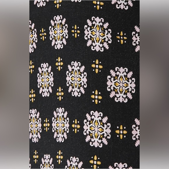 NWT Free People Center of Attention Black White Yellow Minidress - Picture 7 of 14